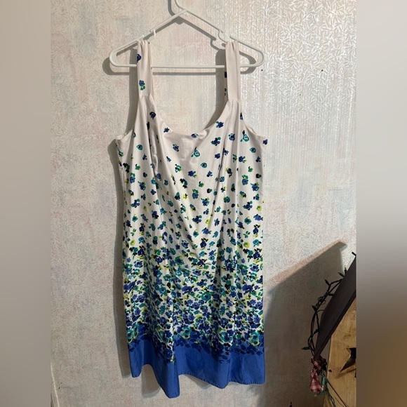 dressbarn Dresses & Skirts - Dressbarn Blue and Green Midi Sundress, Sz 22